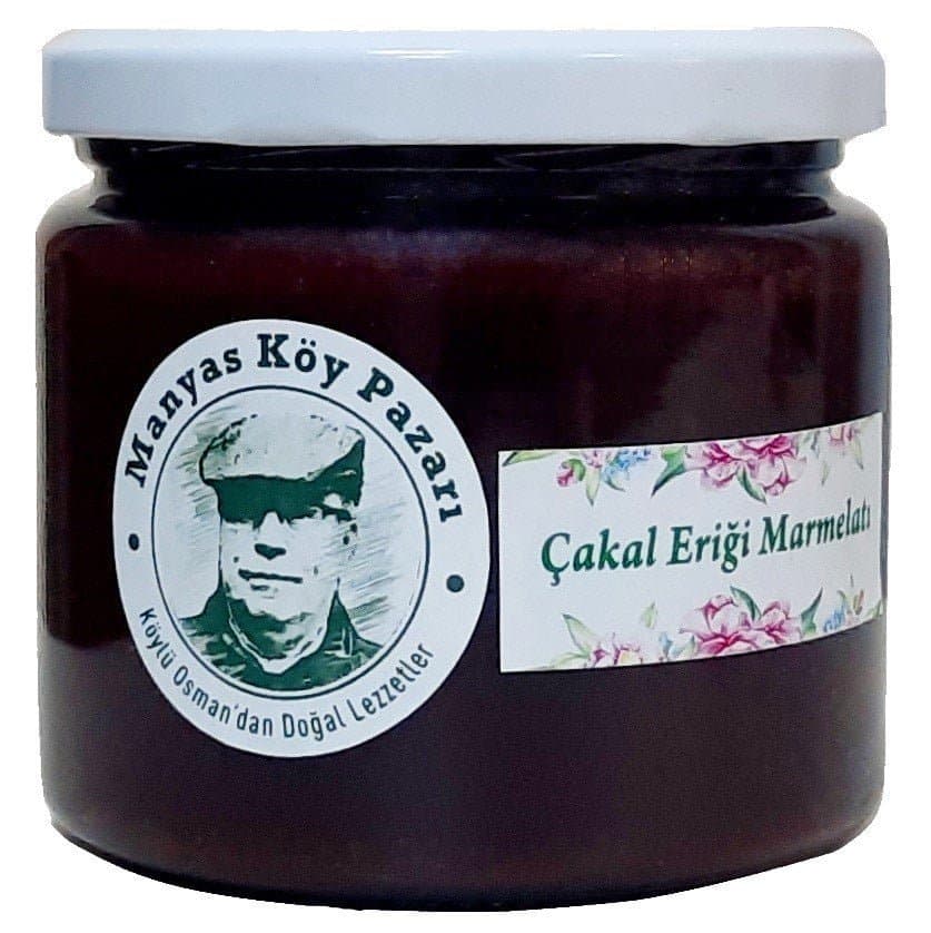Çakal Eriği Marmelatı 370 gr’lık kavanoz-Şekerli