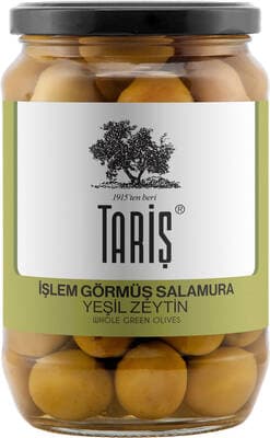 Tariş İşlem Görmüş Salamura Yeşil Zeytin 720 cc