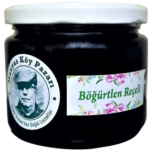 Böğürtlen Reçeli Karamuk 370 gr kavanoz