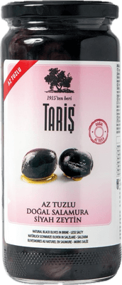 Tariş Az Tuzlu Doğal Salamura Siyah Zeytin 500 CC