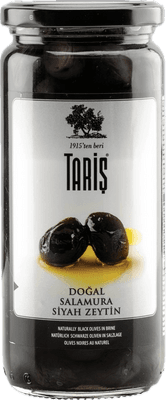 Tariş Doğal Salamura Siyah Zeytin 500 CC